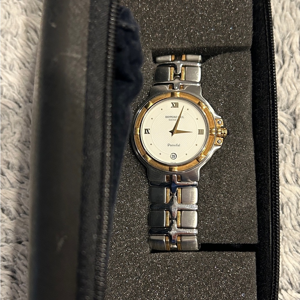 Raymond Weil Silver and Gold Men's Watch